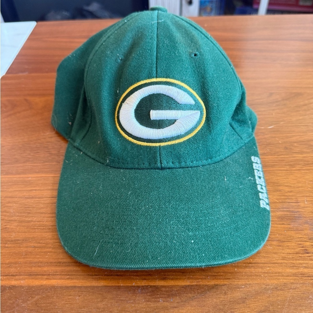 Vintage Green Bay Packers Green Hat